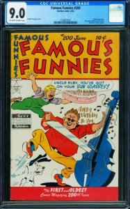 Famous Funnies #200 9.0 1952 Frank Frazetta - Rockabilly cvr- 1359625001