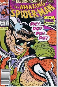 Amazing Spiderman #339 ORIGINAL Vintage 1990 Marvel Comics Dr Octopus