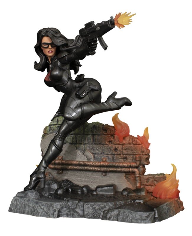 DIAMOND SELECT GI JOE GALLERY BARONESS PVC FIGURE STATUE! COBRA!