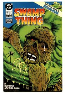 SWAMP THING #67 comic book-1987-HIGH GRADE HELLBLAZER 6 pg preview-nm