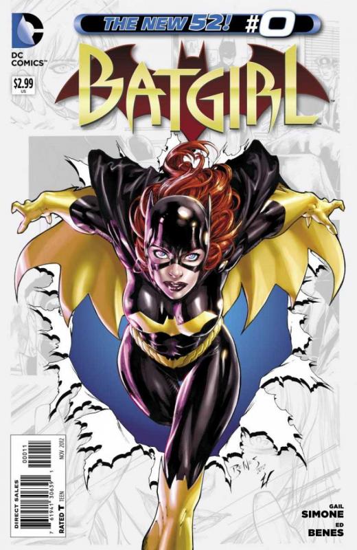 Batgirl #0 (NM DC Comics stock photo