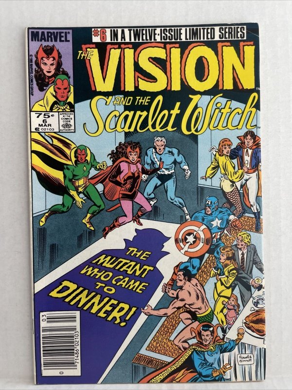 The Vision And The Scarlet Witch #6 Newsstand (B)