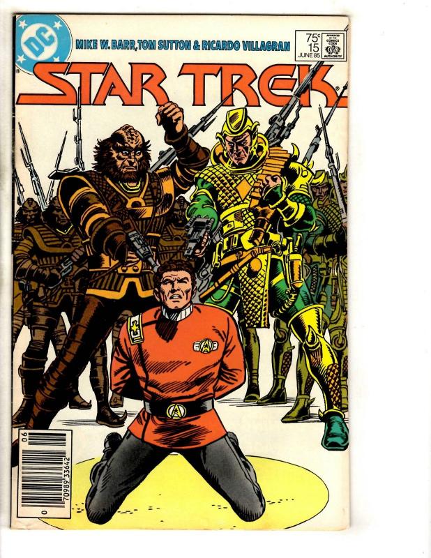 10 Star Trek DC Comic Books # 15 16 17 18 20 23 25 27 28 26 Captain Kirk JG4