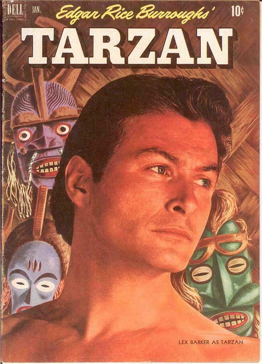 TARZAN 28 FINE PHOTO CVR Lex Barker COMICS BOOK