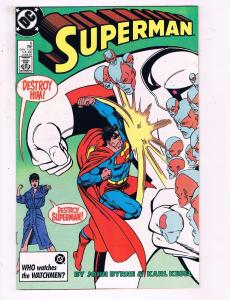 Superman #6 VF DC Comics Comic Book Byrne DE16