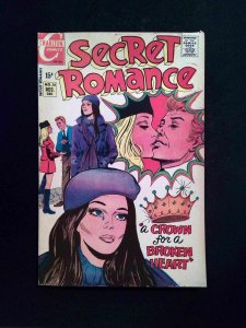 Secret Romance #10  CHARLTON  Comics 1970 FN