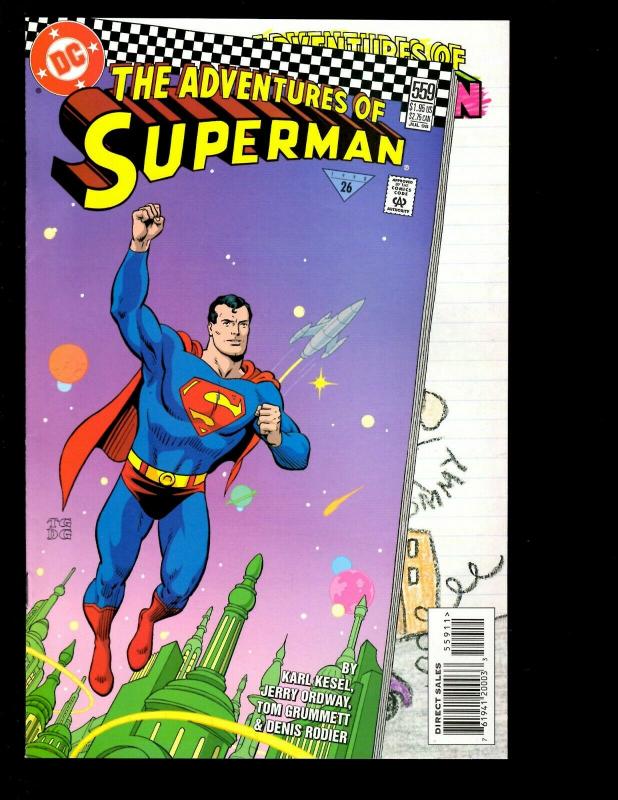 10 Adventures of Superman DC Comics # 554 555 556 557 558 559 560 561 562 0 JF16