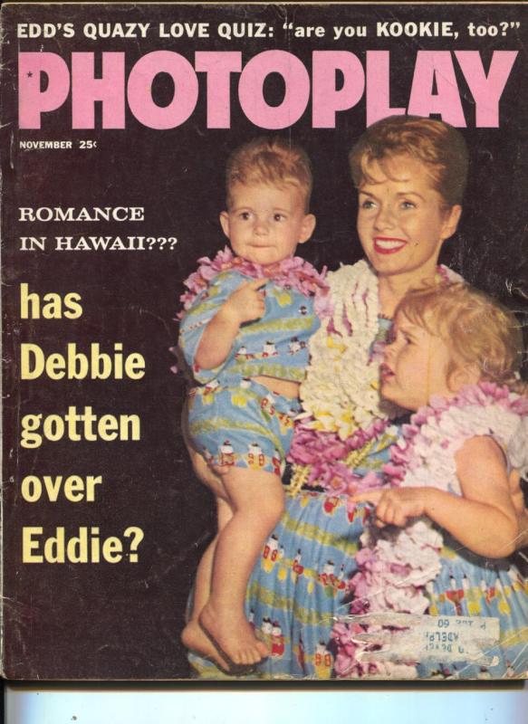 Photoplay-Debbie Reynolds-Steve McQueen-Elvis-Tuesday Weld-Nov-1959