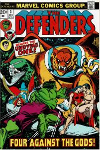 The Defenders #3, Signed Sal Buscema, 8.0 or Better