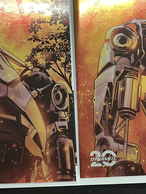 TERMINATOR #1 CVR L 1:10 GALMON VAR + N 1:15 FOIL VIRGIN DYNAMITE 2024 PROSHIPS