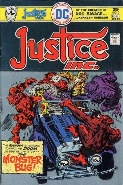 Justice Inc. (1975 series)  #3, Fine (Stock photo)