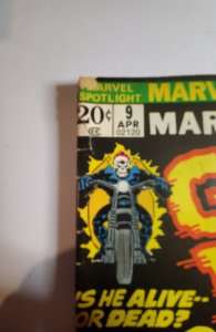 Marvel Spotlight #9 (1973) G/VG early Ghost Rider