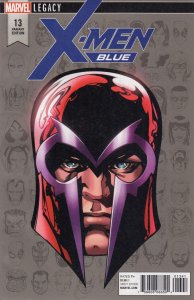 X-Men: Blue #13C VF/NM ; Marvel | Magneto Head Variant
