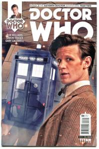 DOCTOR WHO #6 B, NM, 11th, Tardis, 2015, Titan, 1st, more DW in store, Sci-fi