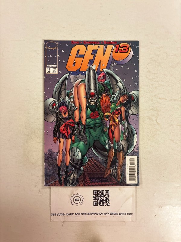 Gen 13 #16 NM Image Comic Books Grunge Freefall Fairchild Rainmaker 12 HH113
