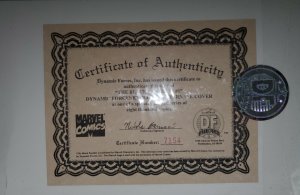 Black Panther #1 Marvel Comics Dynamic Forces Variant Cover W/COA Nov 1998 VFNM)