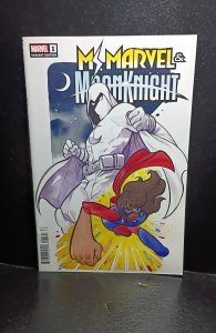 Ms. Marvel & Moon Knight #1 - one-shot (2022) Peach Momoko variant