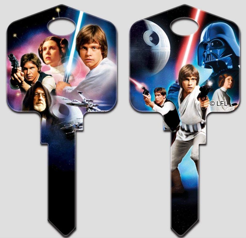 Star Wars Key Blanks (Kwikset-KW, A New Hope)