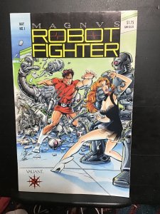 Magnus Robot Fighter #1 (1991) Valiant high-grade With insert trading cards! NM-
