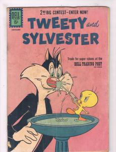 Tweety & Sylvester #34 GD Dell Silver Age 1961 Comic Book Looney Tunes DE1