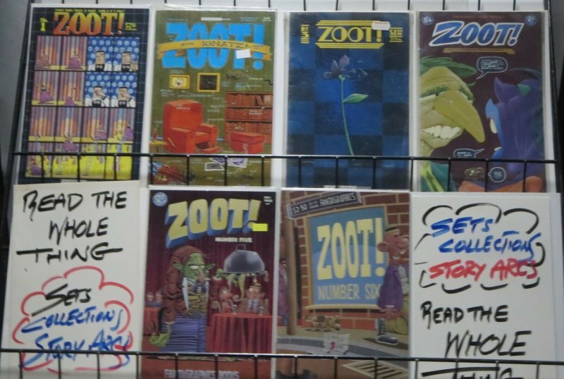 ZOOT! (Fantagraphics, 1993) #1-6 COMPLETE! New Zealand indie/alt comic goodness