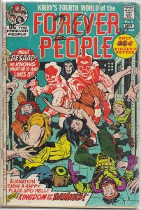 Forever People   vol. 1   # 4 FR/GD (Fourth World) Kirby, Sandman