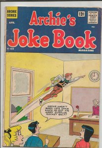 Archie's Joke Book #69 ORIGINAL Vintage 1963 Archie Comics