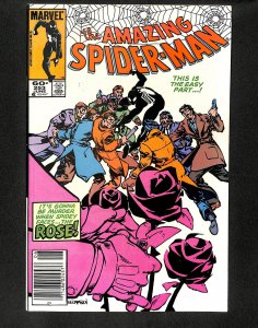 Amazing Spider-Man #253 Newsstand Variant