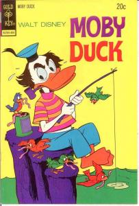 MOBY DUCK (1967-1978 GK DISNEY) 13 VF-NM Apr. 1974 COMICS BOOK