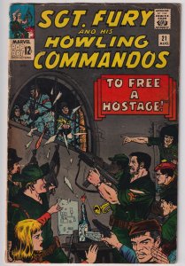 Sgt. Fury #21 (1965) Sgt. Fury and His Howling Commandos