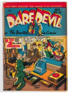 Daredevil Comics (1941 Lev Gleason) #43 VG