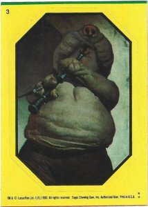 1983 Star Wars: Return of the Jedi Sticker #3