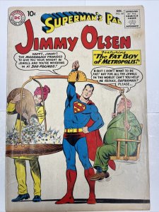 Superman's Pal Jimmy Olsen #49  Jimmy's Gorilla Identity! (DC, 1960) FN+