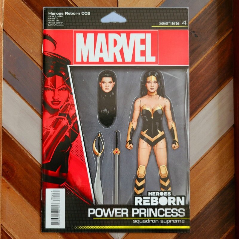 HEROES REBORN: Squadron Supreme (Marvel 2021) HIGH GRADE Set of 3 JTC Action Fig