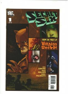 Secret Six #1 VF/NM 9.0 DC Comics 2006 Deadshot & Catman Gail Simone