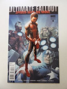 Ultimate Fallout #4 Second Print Cover (2011) 1st Miles Morales VF condition