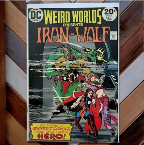 WEIRD WORLDS #1-10 VF+ (DC 1972) COMPLETE SERIES! TARZAN, JOHN CARTER, IRON WOLF