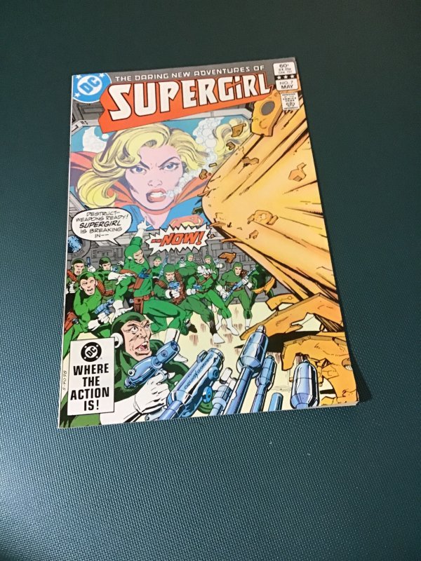 Daring New Adventures of Supergirl #7 (1982) Bronze-Age High-Grade NM- Wow!