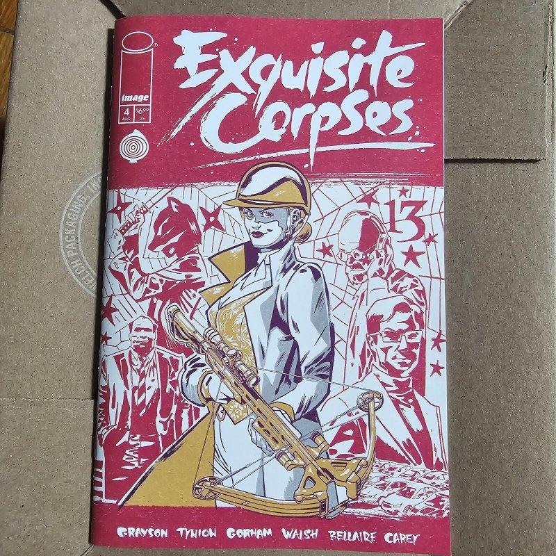 Exquisite Corpses 4 Sealed Tynion Gets Violent Michael Walsh w Card