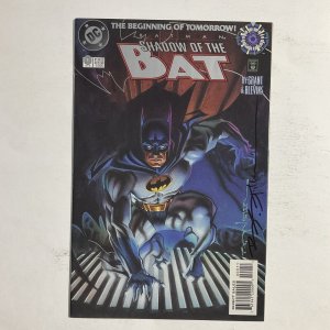 Batman Shadow Of The Bat 0 1994 Signed by Brian Steelfreeze DC Comics Nm