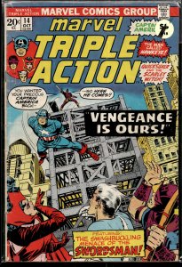 Marvel Triple Action #14 (1973) The Avengers