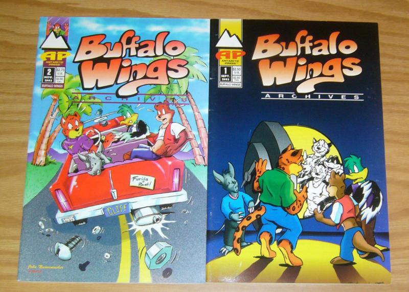 Buffalo Wings #1-2 VF/NM complete series - anthropomorphics - funny animals set