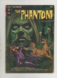 Phantom #12 - Jungle Giant Hypnotizes Wild Animals - (Grade 5.0) 1965