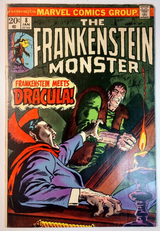 The Frankenstein Monster #8 (5.0, 1974)