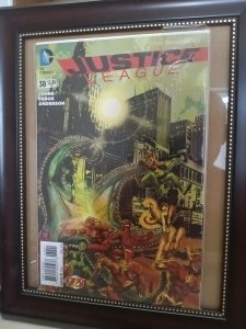 Justice League (2011 series) #38 Cover 2 in . DC comics  P09