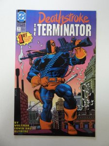 Deathstroke the Terminator #1 (1991) FN/VF condition