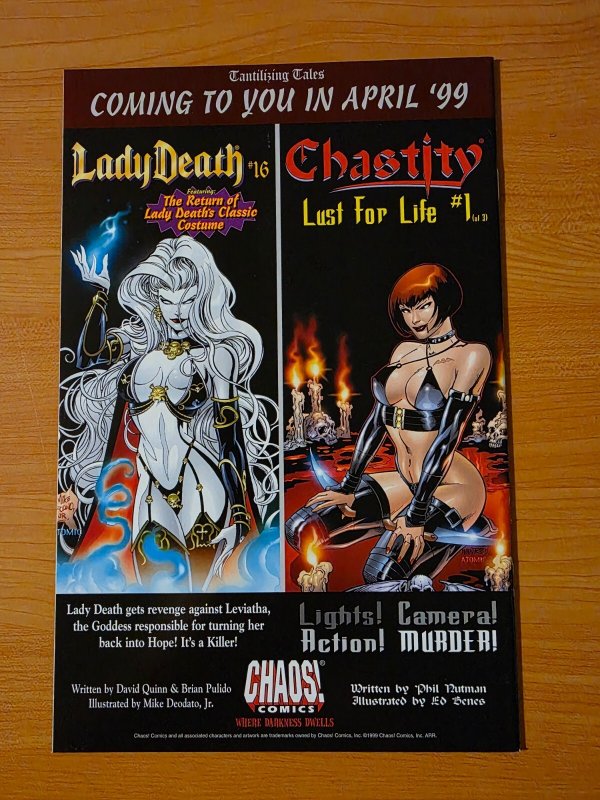 Purgatori v2 #6 ~ NEAR MINT NM ~ 1999 Chaos Comics