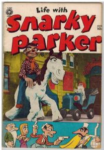 LIFE WITH SNARKY PARKER 1  8/1950 VG+