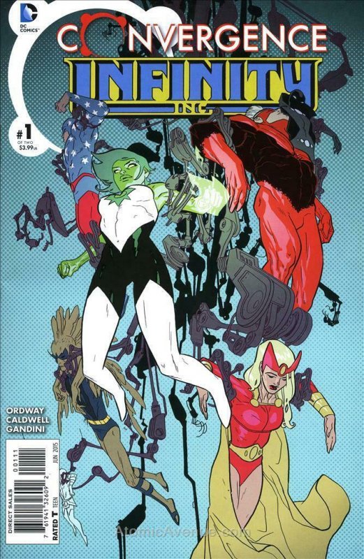 Convergence: Infinity Inc. #1 VF/NM; DC | save on shipping - details inside