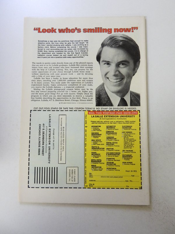 Supernatural Thrillers #8 (1974) VF+ condition MVS intact